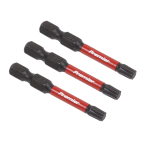 Sealey AK8244 Premier TRX-Star* Impact Power Tool Bits T27 x 50mm 3pc