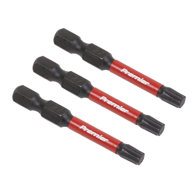 Sealey AK8244 Premier TRX-Star* Impact Power Tool Bits T27 x 50mm 3pc