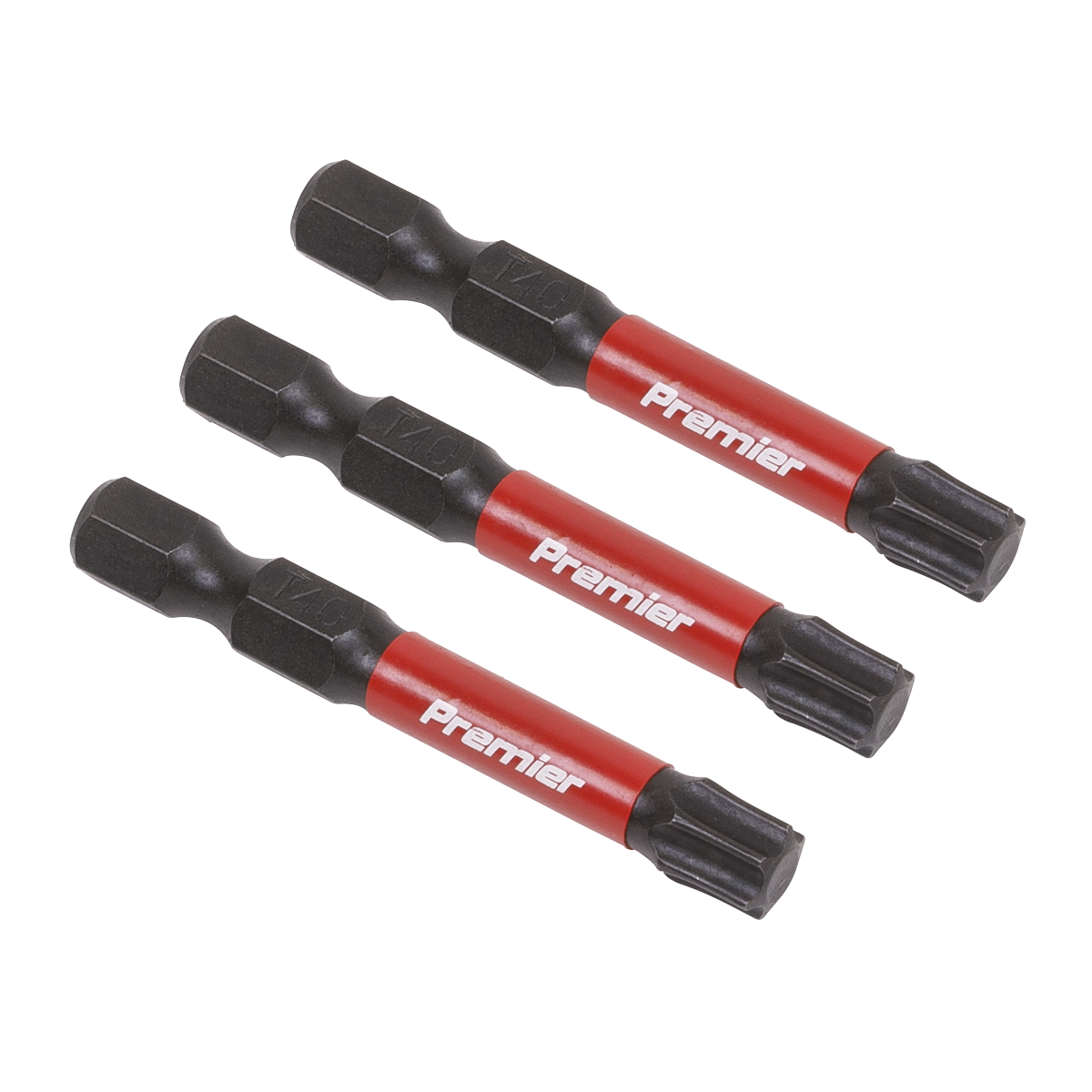 Sealey AK8246 Premier TRX-Star* Impact Power Tool Bits T40 x 50mm 3pc