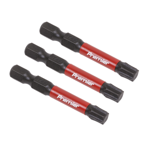 Sealey AK8246 Premier TRX-Star* Impact Power Tool Bits T40 x 50mm 3pc