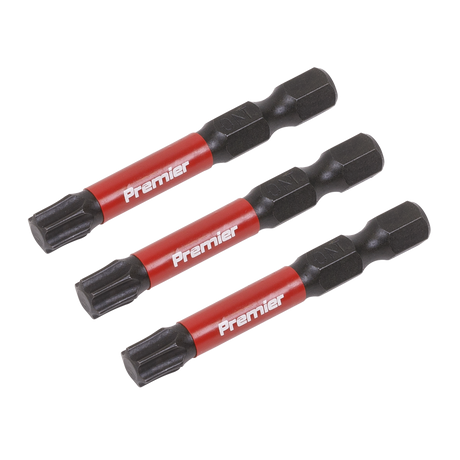 Sealey AK8246 Premier TRX-Star* Impact Power Tool Bits T40 x 50mm 3pc - additional view 2