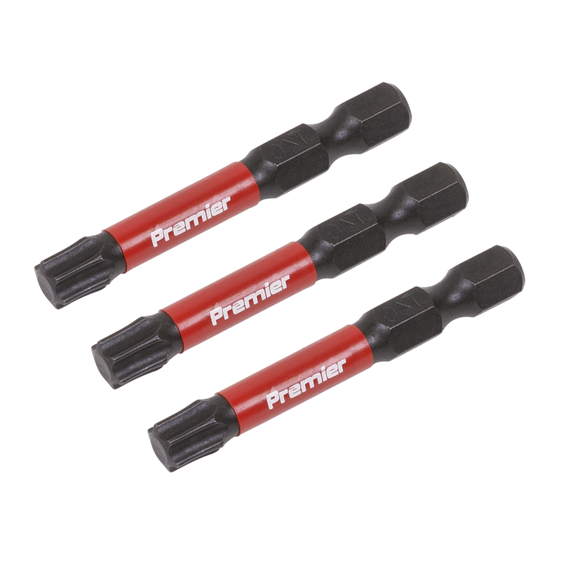 Sealey AK8246 Premier TRX-Star* Impact Power Tool Bits T40 x 50mm 3pc - additional view 2