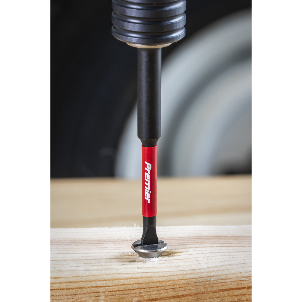 Sealey AK8253 Premier Slotted Impact Power Tool Bits 6.5 x 75mm 3pc - additional view 3
