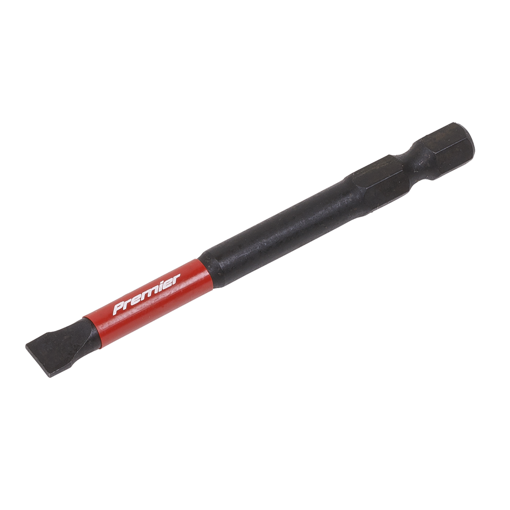 Sealey AK8253 Premier Slotted Impact Power Tool Bits 6.5 x 75mm 3pc - additional view 2