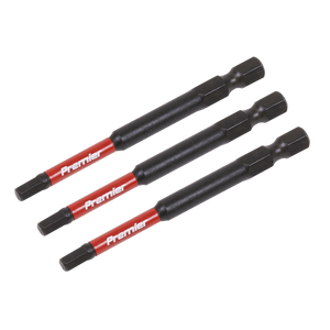 Sealey AK8262 Premier Hex Impact Power Tool Bits 4 x 75mm 3pc - additional view 3
