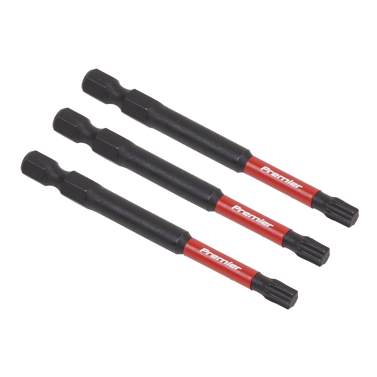 Sealey AK8269 Premier TRX-Star* Impact Power Tool Bits T27 x 75mm 3pc