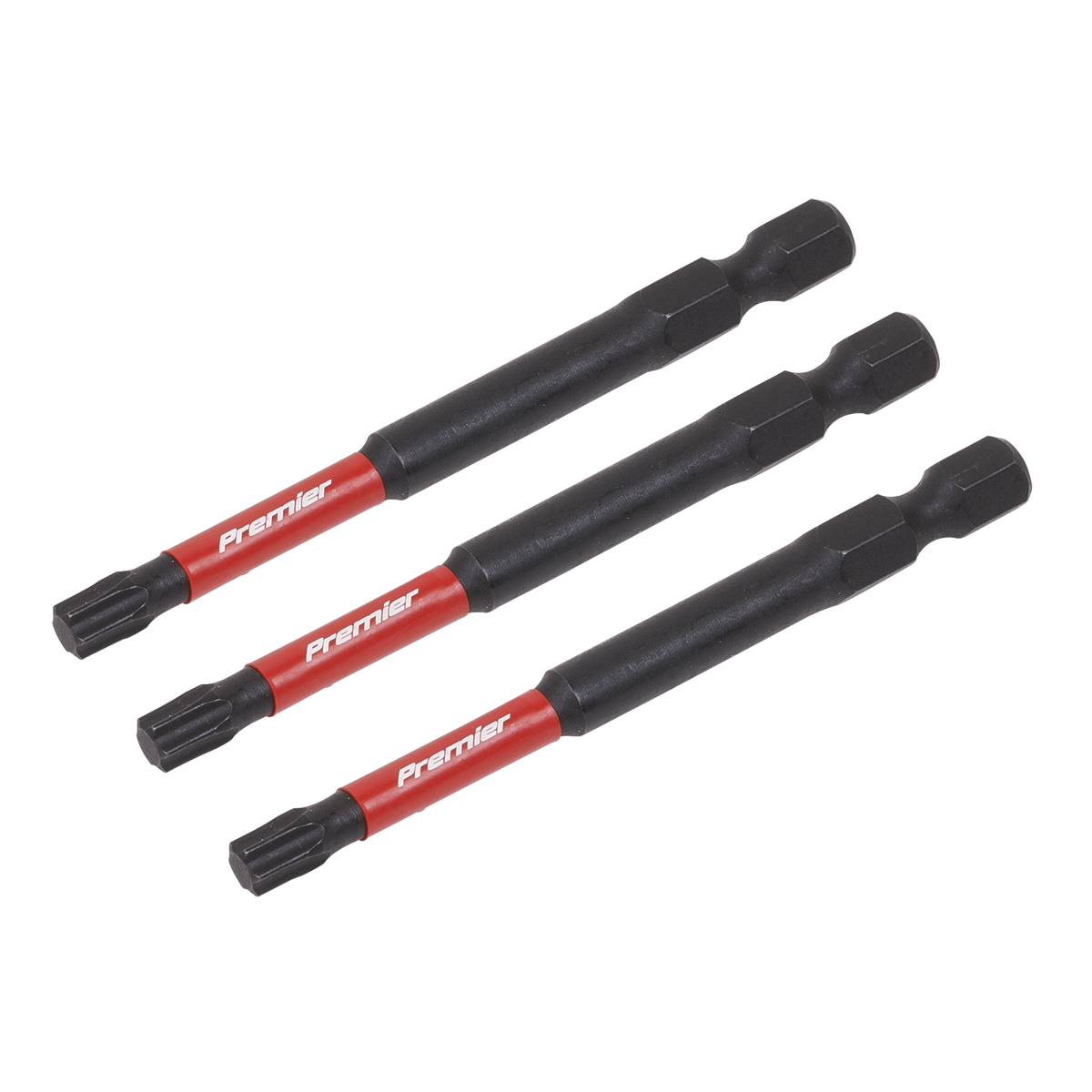 Sealey AK8269 Premier TRX-Star* Impact Power Tool Bits T27 x 75mm 3pc - additional view 2