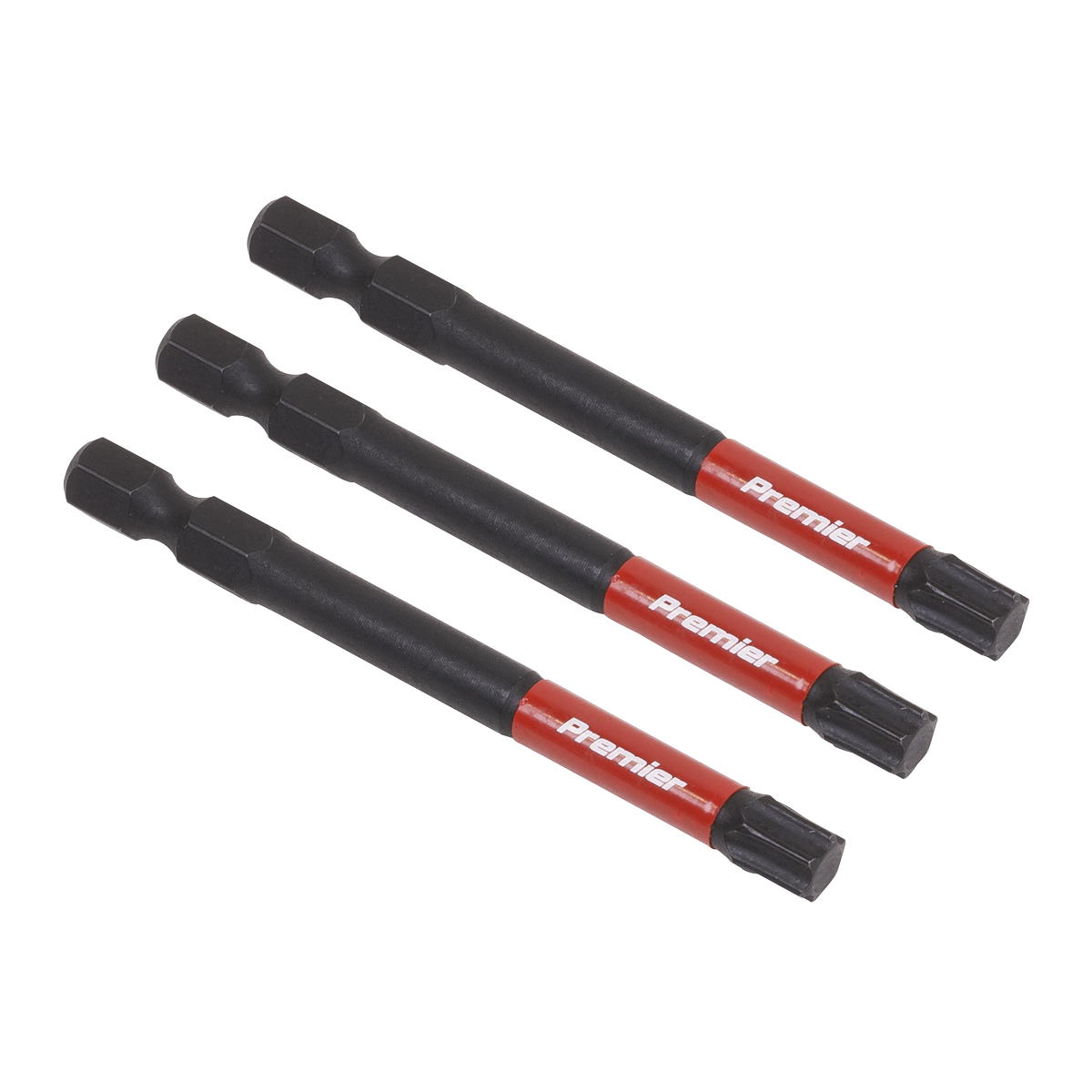 Sealey AK8271 Premier TRX-Star* Impact Power Tool Bits T40 x 75mm 3pc
