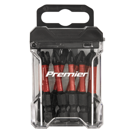 Sealey AK8275 Premier Pozi Impact Power Tool Bits #2 x 50mm 10pc - additional view 2