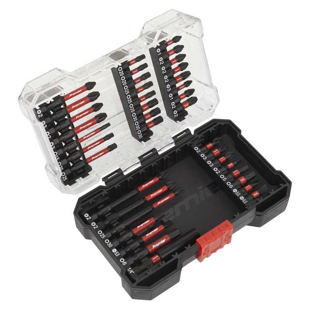 Sealey AK8282 Premier Impact Grade Power Tool Bit Set 38pc