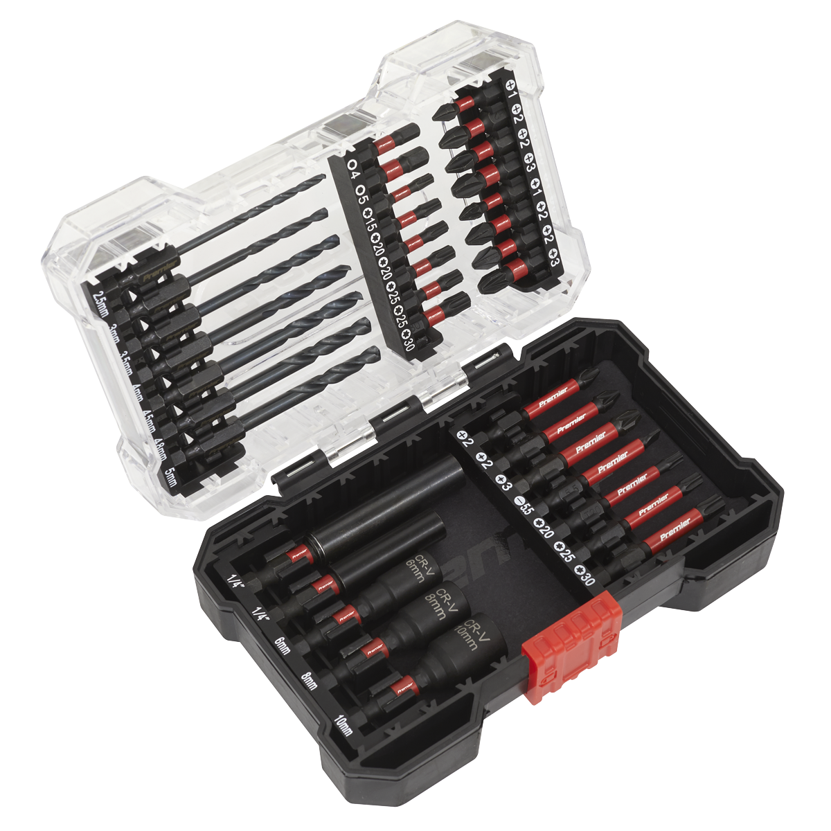 Sealey AK8284 Impact Grade Power Tool Bit Set 35pc