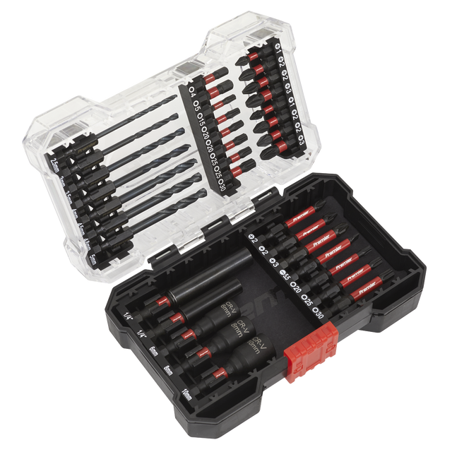 Sealey AK8284 Impact Grade Power Tool Bit Set 35pc