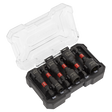 Sealey AK8287 Premier Impact Grade Nut Driver Set 6pc