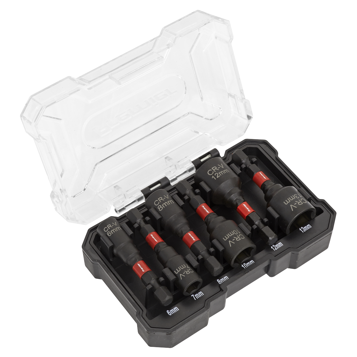 Sealey AK8287 Premier Impact Grade Nut Driver Set 6pc