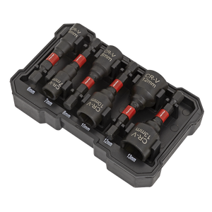 Sealey AK8287 Premier Impact Grade Nut Driver Set 6pc - additional view 3