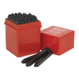 Sealey AK8296 Letter & Number Punch Set 2.5mm 36pc