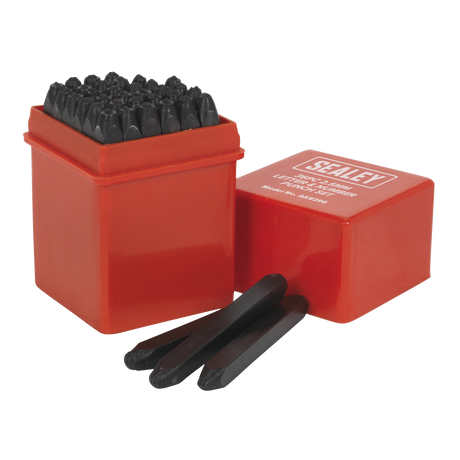 Sealey AK8296 Letter & Number Punch Set 2.5mm 36pc