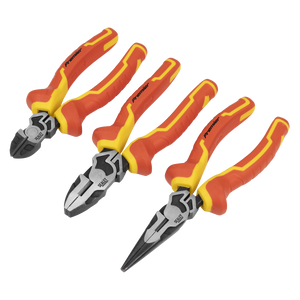 Sealey AK83452 Premier High Leverage Pliers Set 3pc - VDE Approved - additional view 4