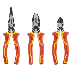 Sealey AK83452 Premier High Leverage Pliers Set 3pc - VDE Approved - additional view 5