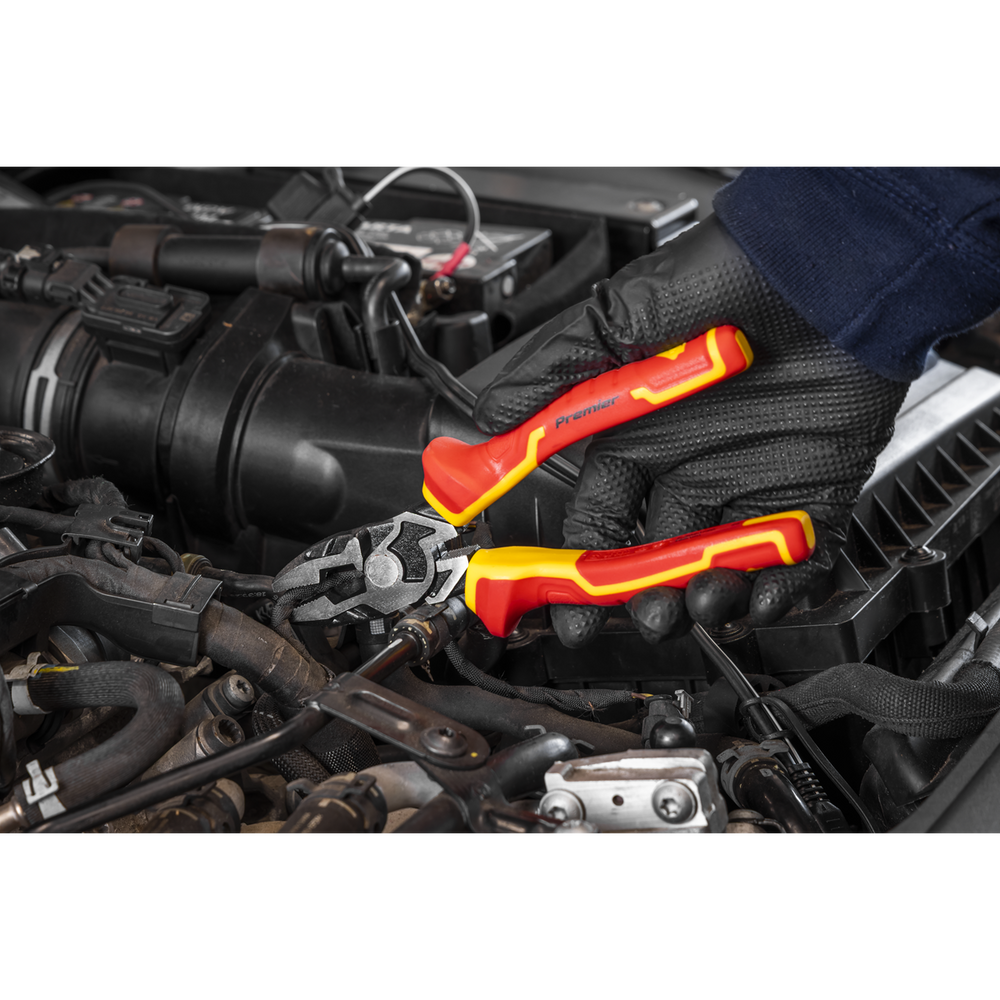 Sealey AK83454 Premier High Leverage Combination Pliers 175mm - VDE Approved - additional view 2