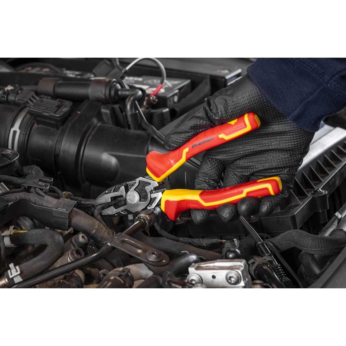 Sealey AK83454 Premier High Leverage Combination Pliers 175mm - VDE Approved - additional view 2