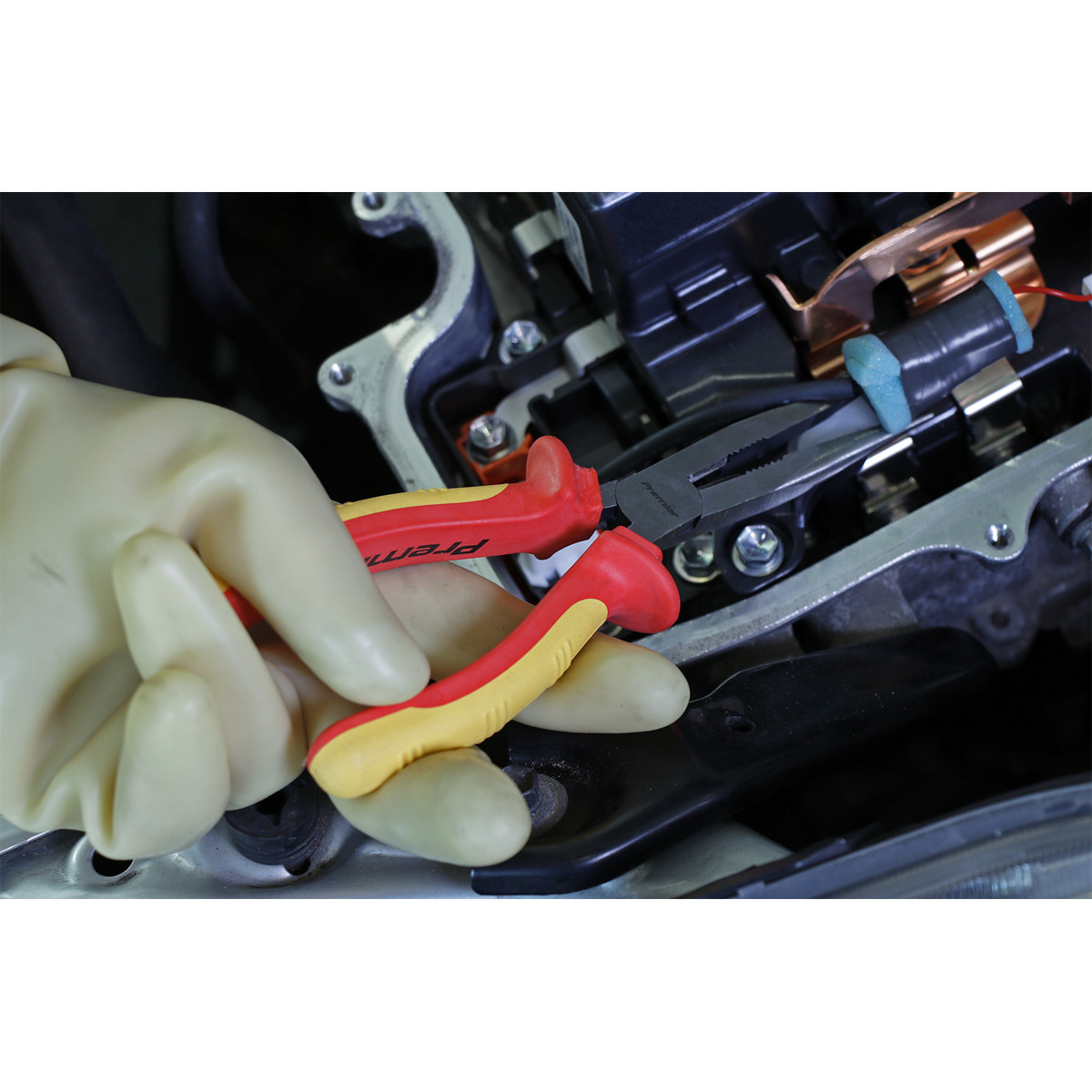 Sealey AK83457 Premier Long Nose Pliers 200mm - VDE Approved - additional view 2