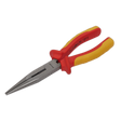 Sealey AK83457 Premier Long Nose Pliers 200mm - VDE Approved