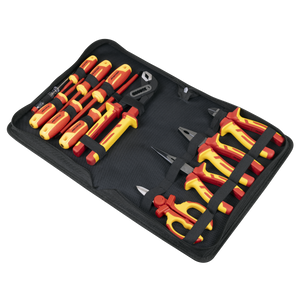 Sealey AK83463 Screwdriver, Pliers & Scissor Set 12pc - VDE Approved - additional view 3