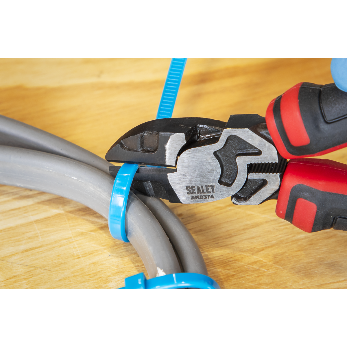 Sealey AK8374 Premier High Leverage Side Cutters 160mm - additional view 8