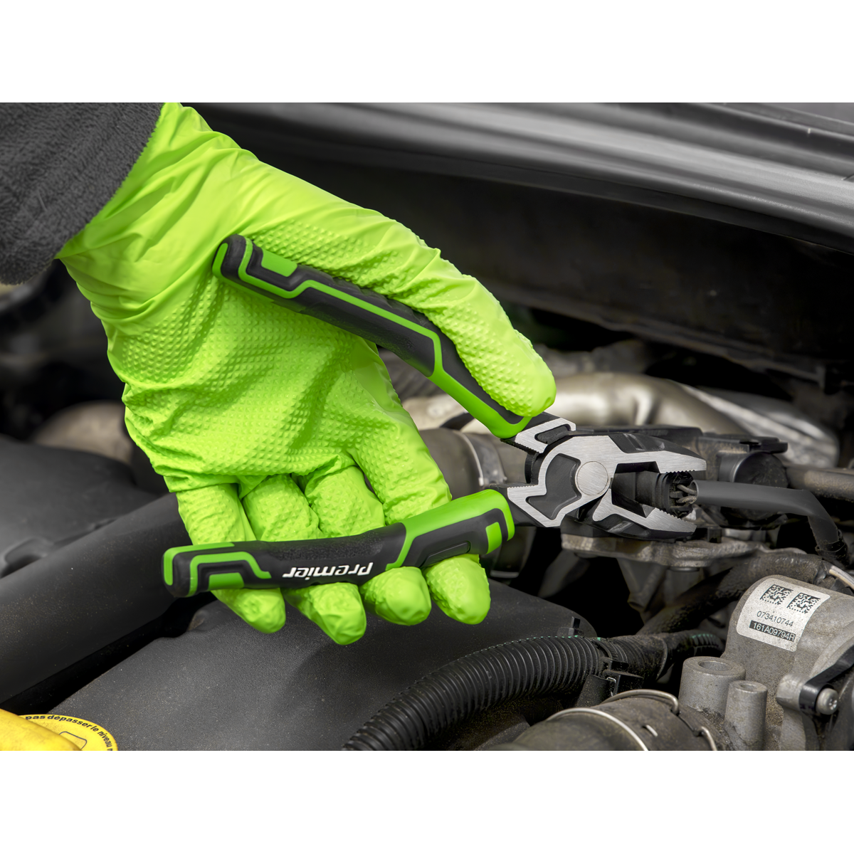 Sealey AK8376HV Premier High Leverage Pliers Set 3pc - Green - additional view 5