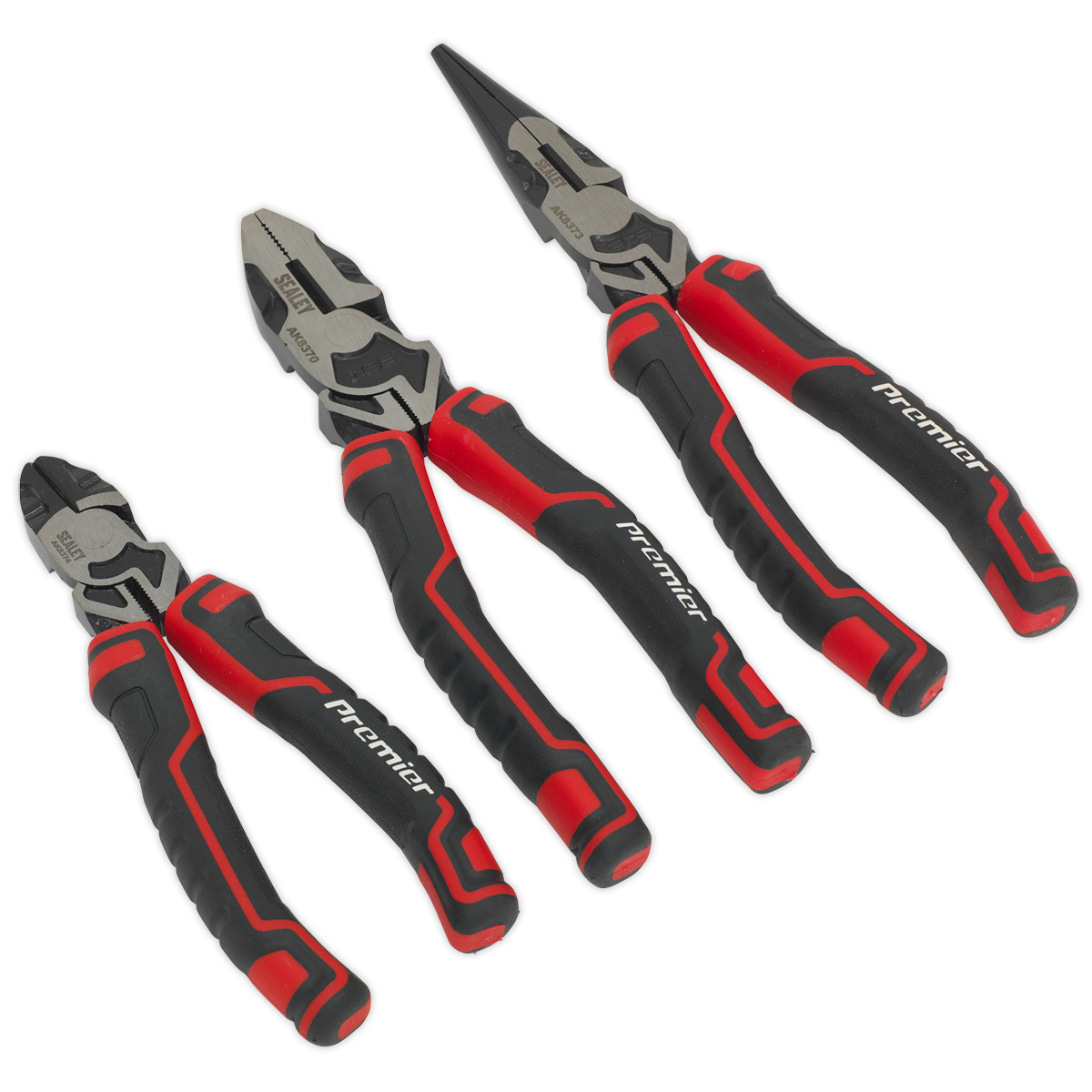 Sealey AK8376 Premier High Leverage Plier Set 3pc - additional view 2