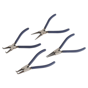 Sealey AK8440 Circlip Pliers Set 4pc