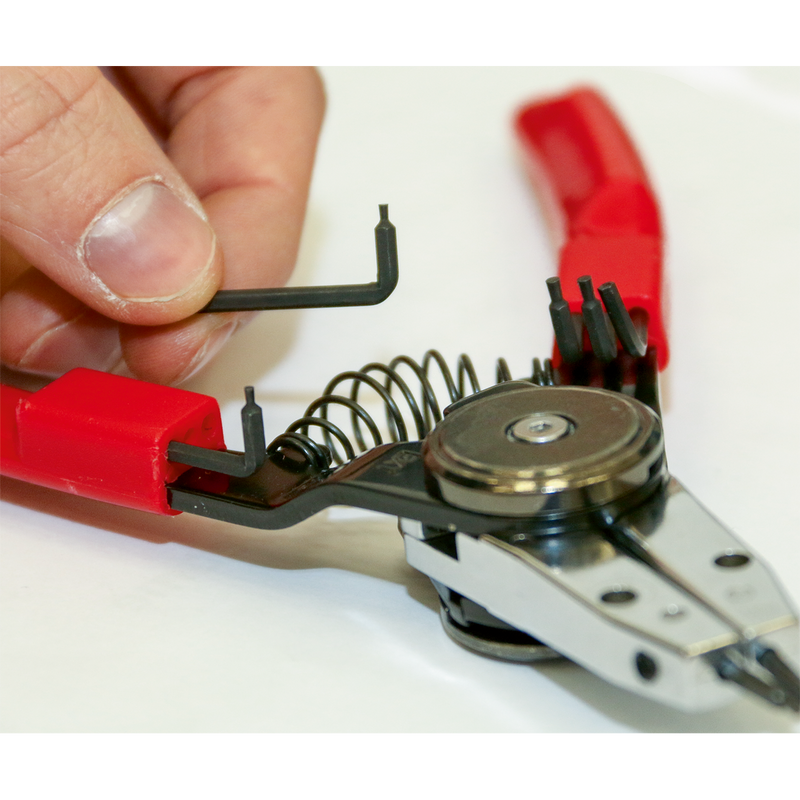 Sealey AK8453 Premier Quick Change Circlip Pliers Set Internal/External - additional view 10