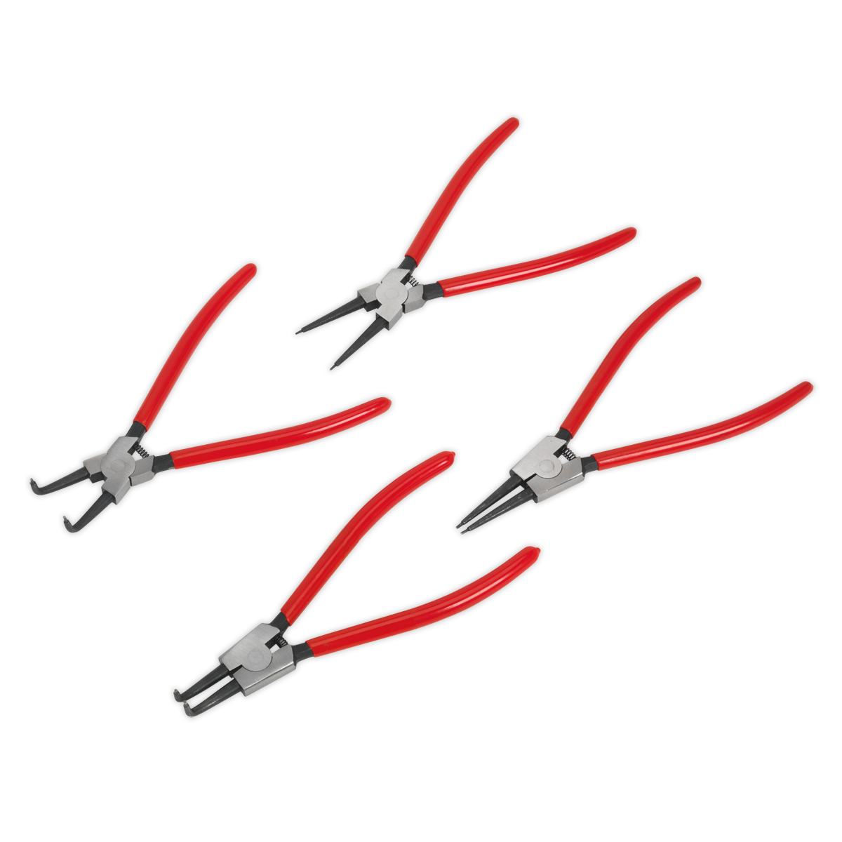 Sealey AK8456 Premier Internal/External Circlip Pliers Set 230mm 4pc