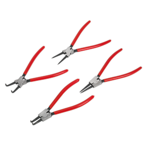 Sealey AK8456 Premier Internal/External Circlip Pliers Set 230mm 4pc