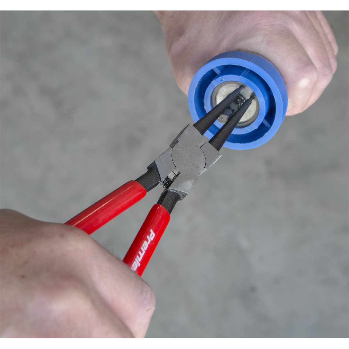 Sealey AK84564 Premier Circlip Pliers Internal Straight Nose 230mm - additional view 2