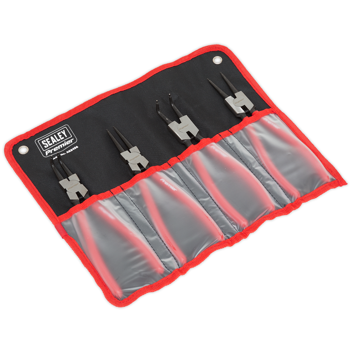 Sealey AK8456 Premier Internal/External Circlip Pliers Set 230mm 4pc - additional view 5