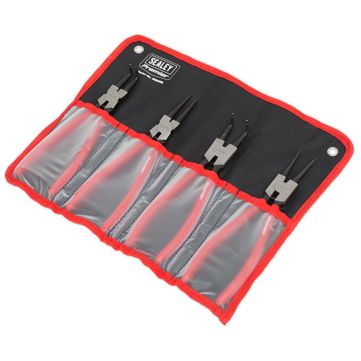 Sealey AK8456 Premier Internal/External Circlip Pliers Set 230mm 4pc - additional view 6