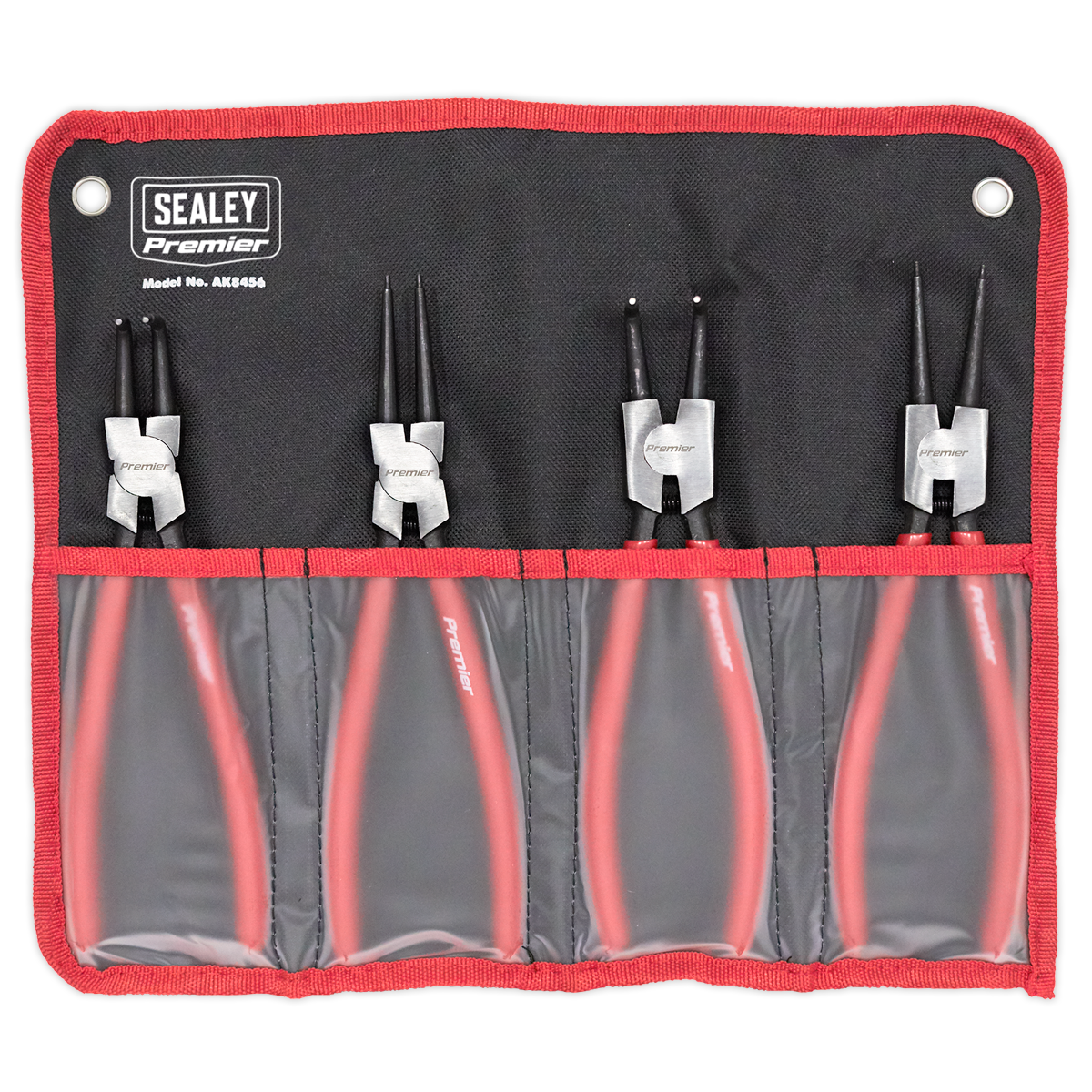Sealey AK8456 Premier Internal/External Circlip Pliers Set 230mm 4pc - additional view 7
