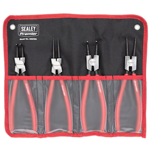 Sealey AK8456 Premier Internal/External Circlip Pliers Set 230mm 4pc - additional view 7