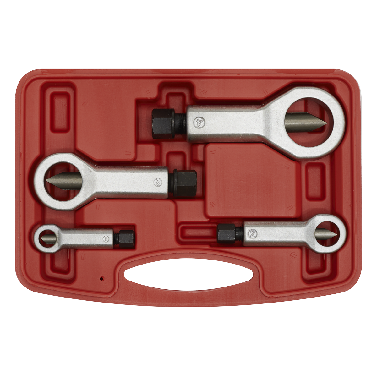 Sealey AK85 Nut Splitter Set 4pc - additional view 4
