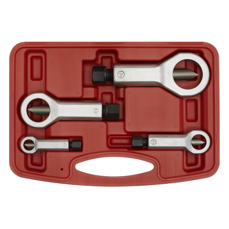 Sealey AK85 Nut Splitter Set 4pc - additional view 4
