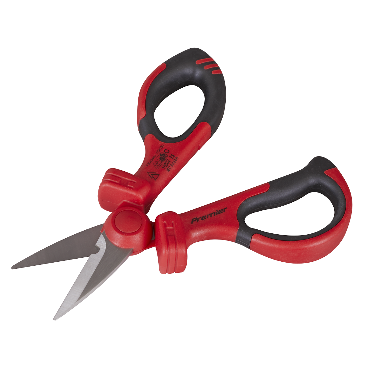 Sealey AK8526 Premier Insulated Scissors - VDE Approved