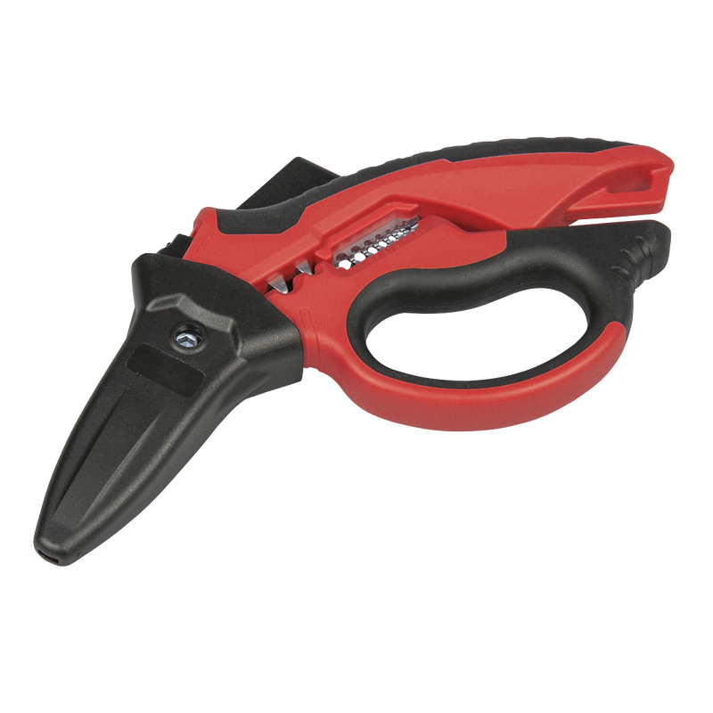 Sealey AK8527 Heavy-Duty Electrician's Angled Shears 200mm 3-In-1 - additional view 4