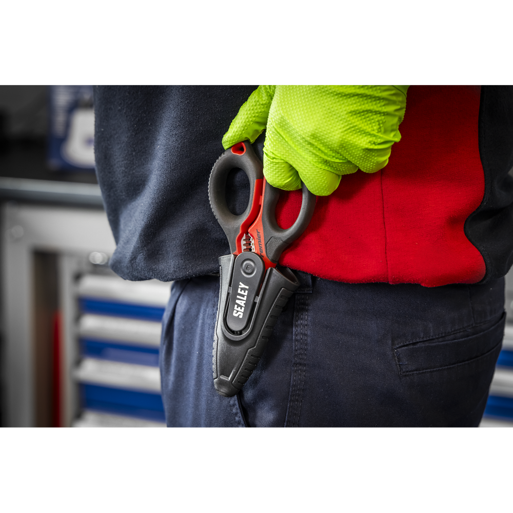 Sealey AK8528 Premier Heavy-Duty Electrician's Shears 160mm - additional view 17