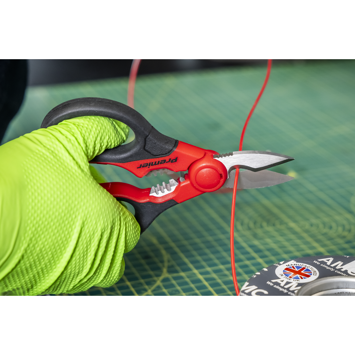 Sealey AK8528 Premier Heavy-Duty Electrician's Shears 160mm - additional view 14