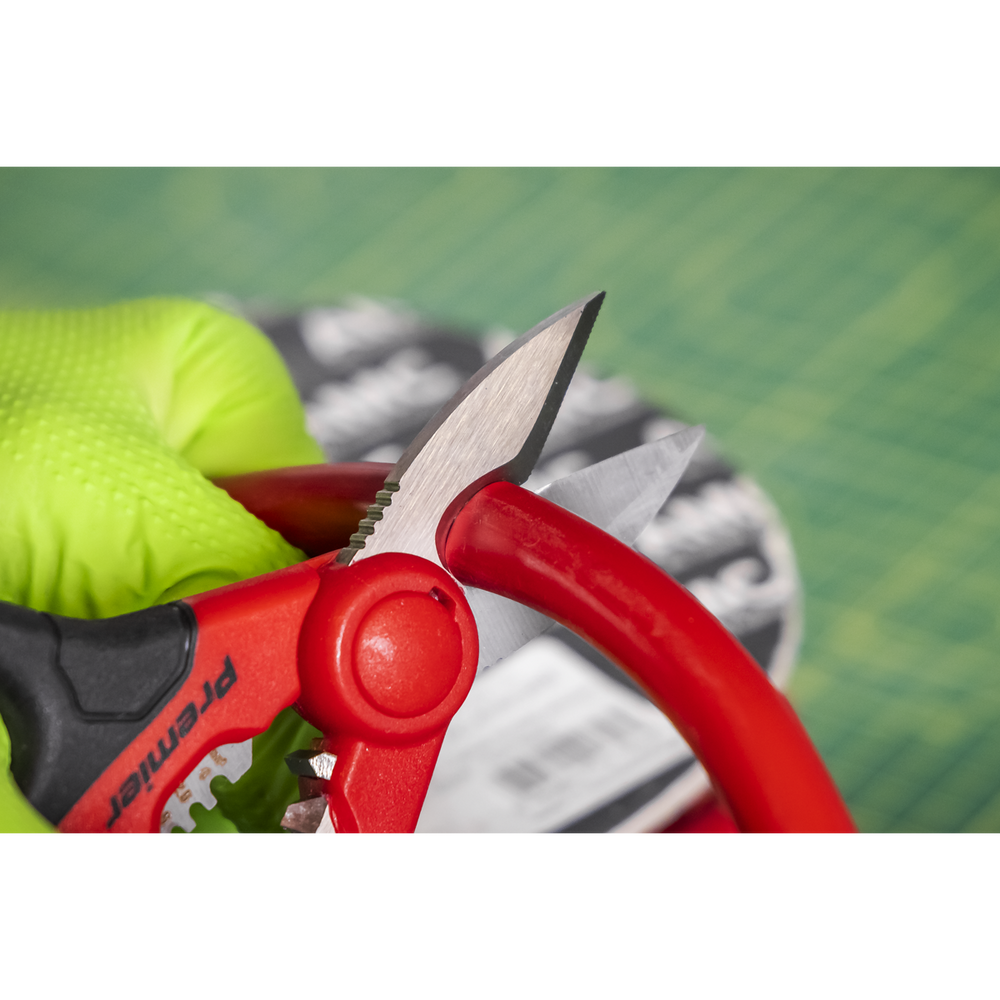 Sealey AK8528 Premier Heavy-Duty Electrician's Shears 160mm - additional view 10