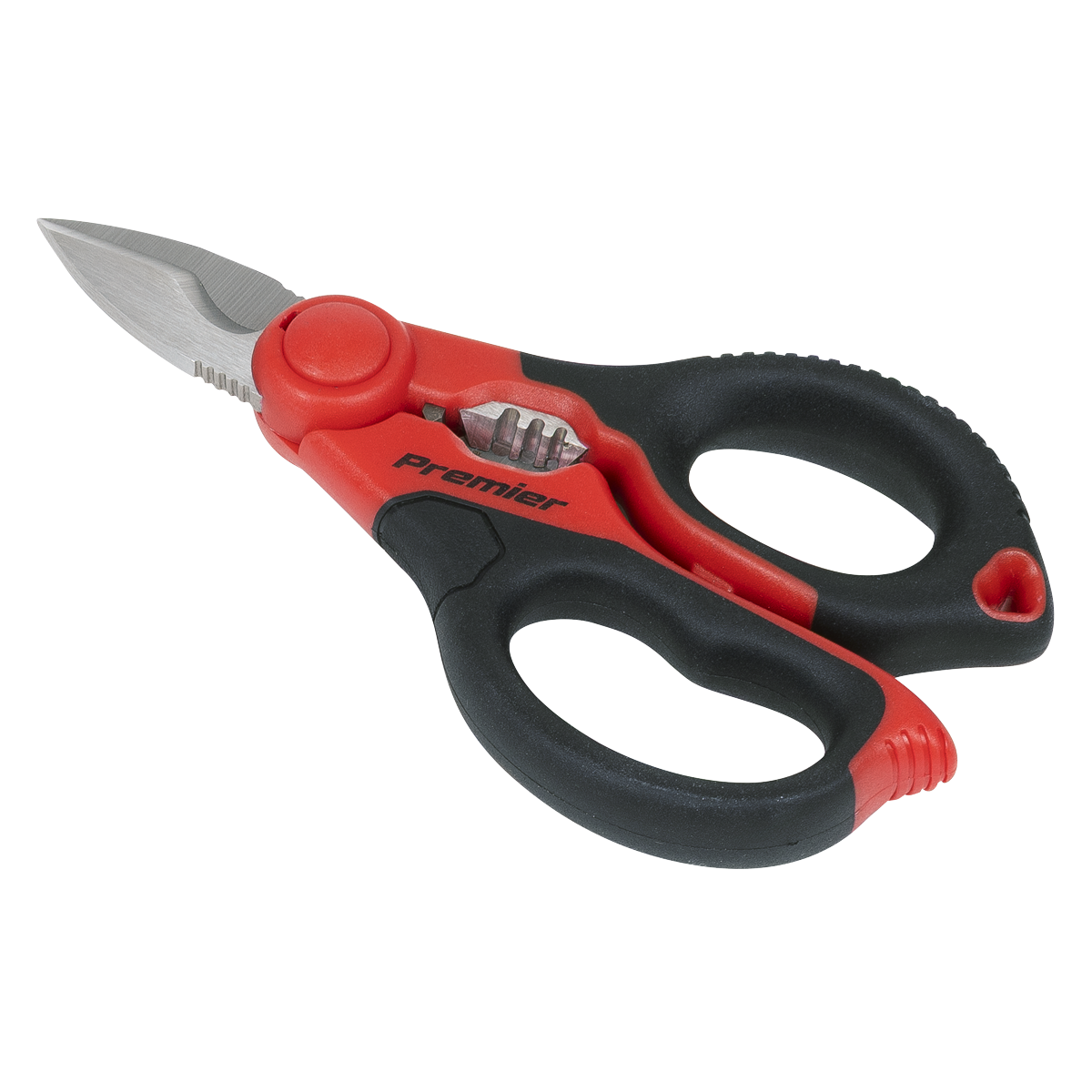 Sealey AK8528 Premier Heavy-Duty Electrician's Shears 160mm - additional view 2