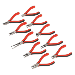 Sealey AK8578 Premier Mini Pliers Set 10pc
