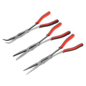Sealey AK8580 Premier Long Double Joint Pliers Set 335mm 3pc - additional view 4